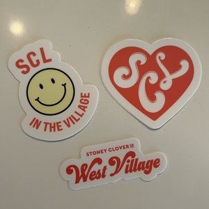 Stoney Clover Lane NYC stickers! Set of 3
